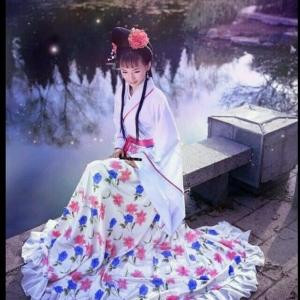 淡写薰衣草的香