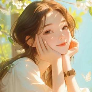 斜阳下45度微笑