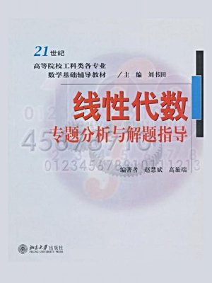 线性代数专题分析与解题指导 (21世纪高等院校工科类各专业数学基础辅导教材)