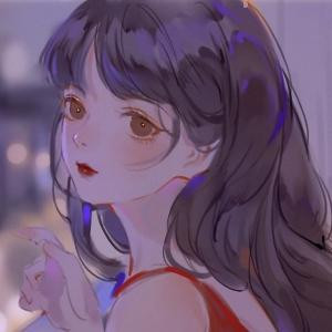 悦佟陪竹看墨