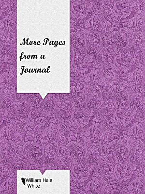 More Pages from a Journal