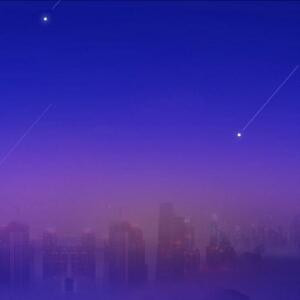 夜空中最亮的星