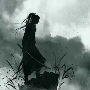 倚窗望月笑浮生