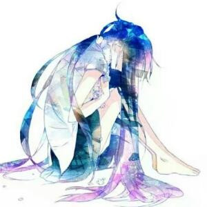 蓝色棉花糖