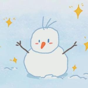 小雪人和小馒头