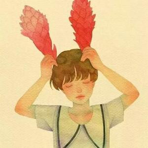 柳梢月上