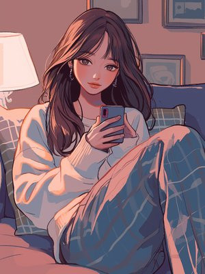 借晚风寄情长