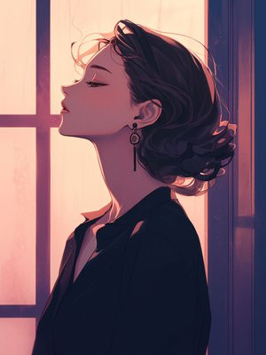 无人与她立黄昏