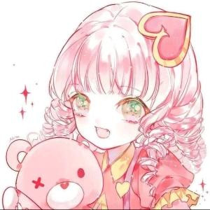 柒柒不扎双马尾