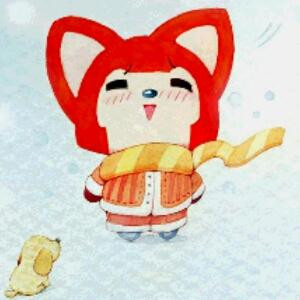 像个孩子一样