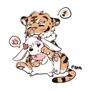 小老斧和兔叽