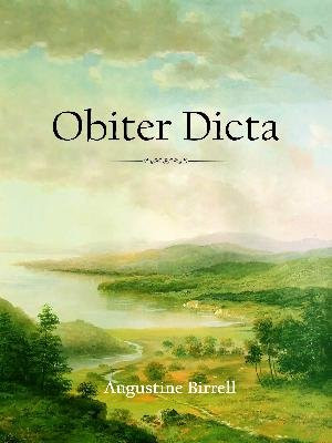 Obiter Dicta