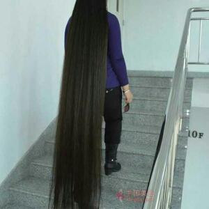 长发女