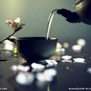 淡茶一杯