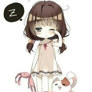 贪睡的少女