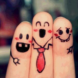 扎小辫儿的老李