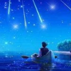汉水河边流星雨