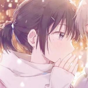 雨天、雨水打湿双瞳