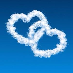 蔚蓝天空